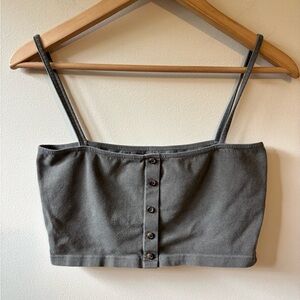 Brandy Melville Brown Crop Top